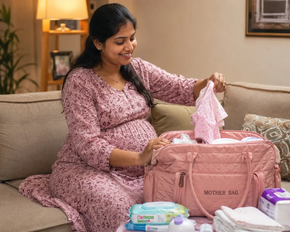 What to Pack in Your Hospital Bag — Indian Mom Checklist